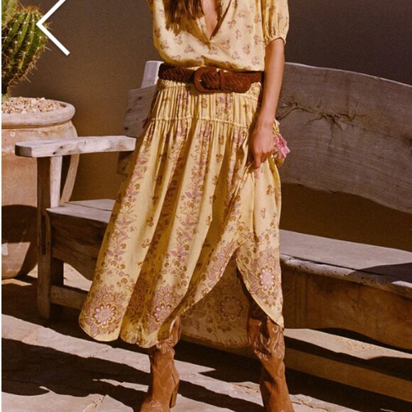 Spell Dresses & Skirts - Spell Rebel Spirit Tassel Maxi Skirt Daffodil, Med